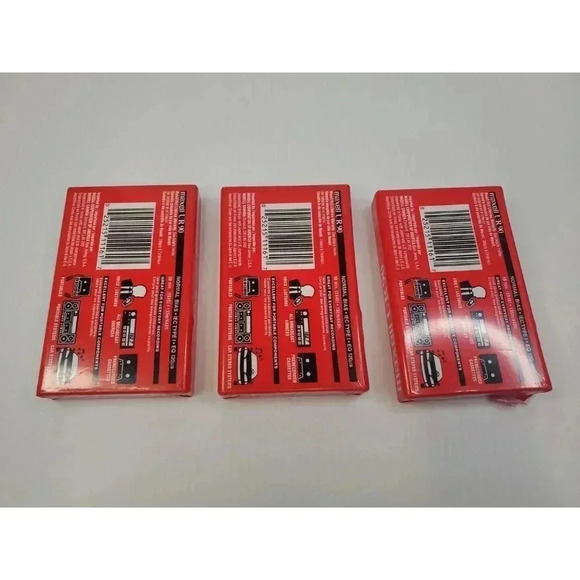 3 Maxell UR 90 Minute Normal Bias Blank Audio Cassette Tapes NEW SEALED - Picture 5 of 13